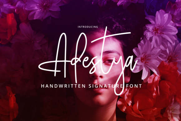 Adestya: The Script Font That Elevates Campaigns