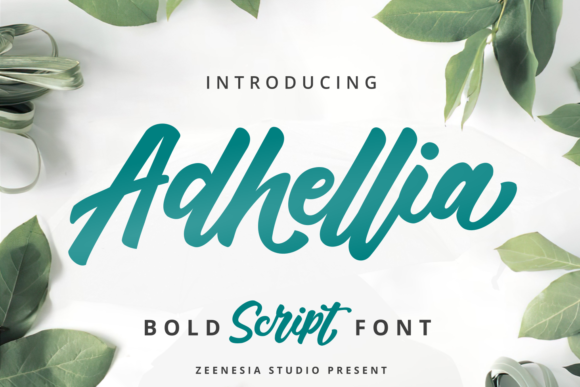 Adhellia: A Handwritten Font for Makers