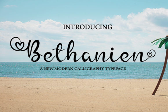 Bethanien: A Handwritten Font for Clear Campaigns