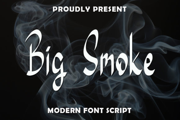Big Smoke: A Handwritten Font for Modern Web Design