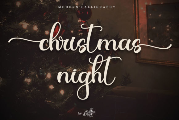 Christmas Night Font: Elevate Your Brand Identity