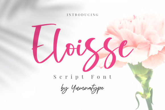 Eloisse: A Handwritten Font for Editorial Design