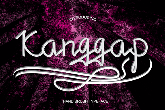 Kanggap: A Handwritten Font for Modern Web Design