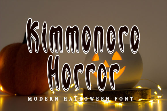 Kimmonoro Horror: A Spooky Handwritten Typeface
