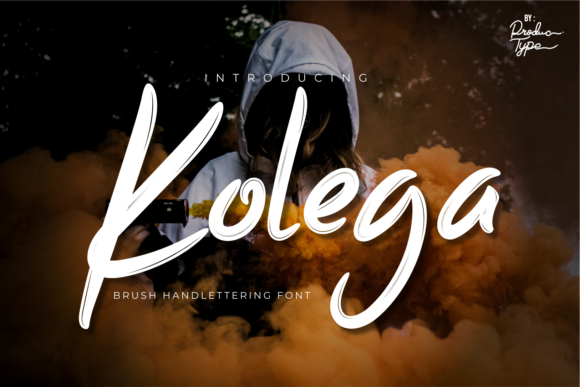 Kolega: The Bold Handwritten Font for Makers