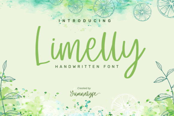 Limelly: A Handwritten Font for Modern Web Design