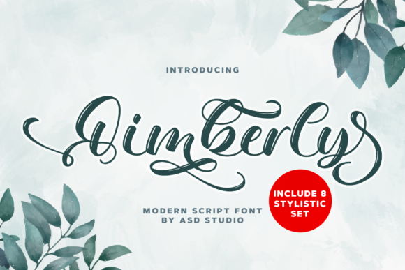 Qimberly: A Modern Calligraphy Font for Crafters
