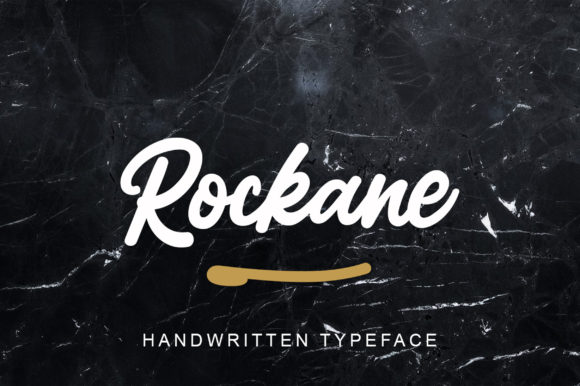 Rockane: A Handwritten Typeface for Editorial Warmth