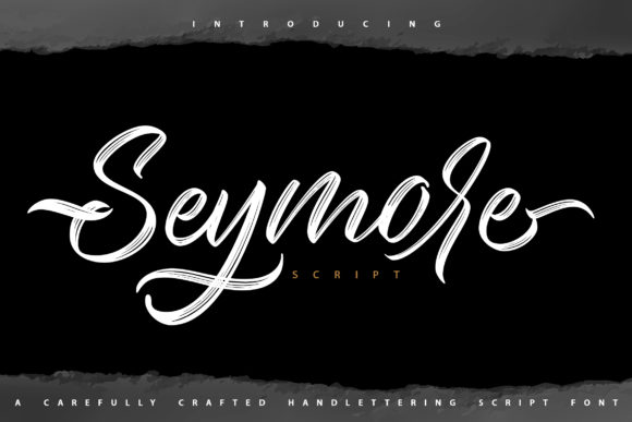 Seymore: A Handwritten Font for Modern Brands