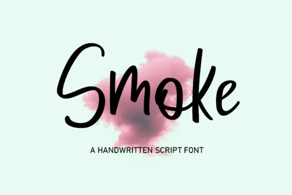 Smoke Font Review: A Relaxed Handwritten Typeface for Modern Brands