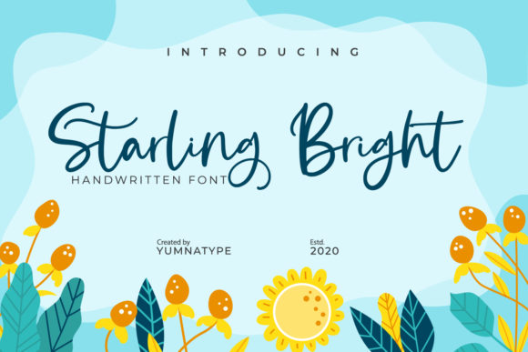 Starling Bright: A Handwritten Font for Branding