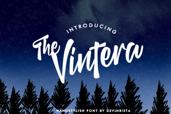 The Vintera: A Premium Script Font for Crafters