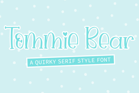 Tommie Bear: A Friendly Handwritten Font for Digital Design